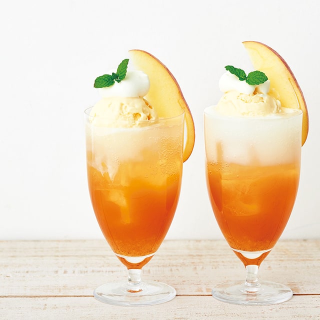 【ティールームで働くスタッフが考案】TEAレシピ Vol.1「りんごのクリームティーソーダ」