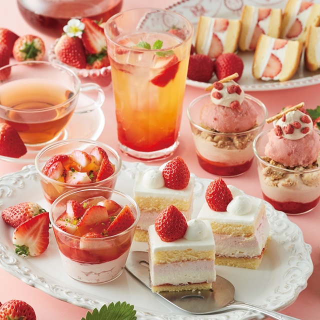 2024年1月に19店舗で開催！苺のスイーツオーダービュッフェ